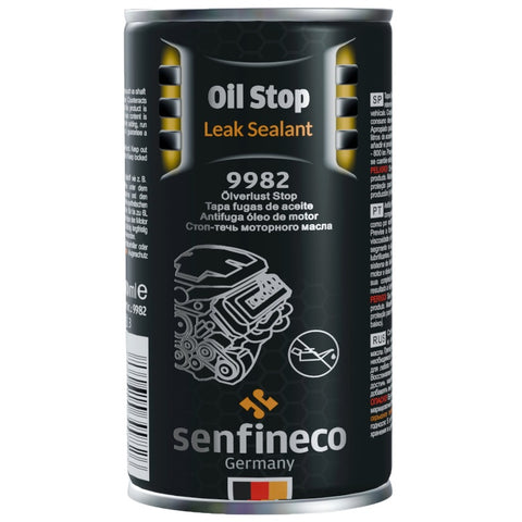 [SKUIMG]PTEX64|PTEX64_1.jpg|SELLADOR DE FUGAS DE ACEITE PARA MOTOR 300 ML. SENFINECO OIL STOP