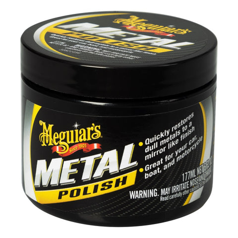 LIMPIADOR Y PULIDOR DE METALES 6 OZ. MEGUIARS