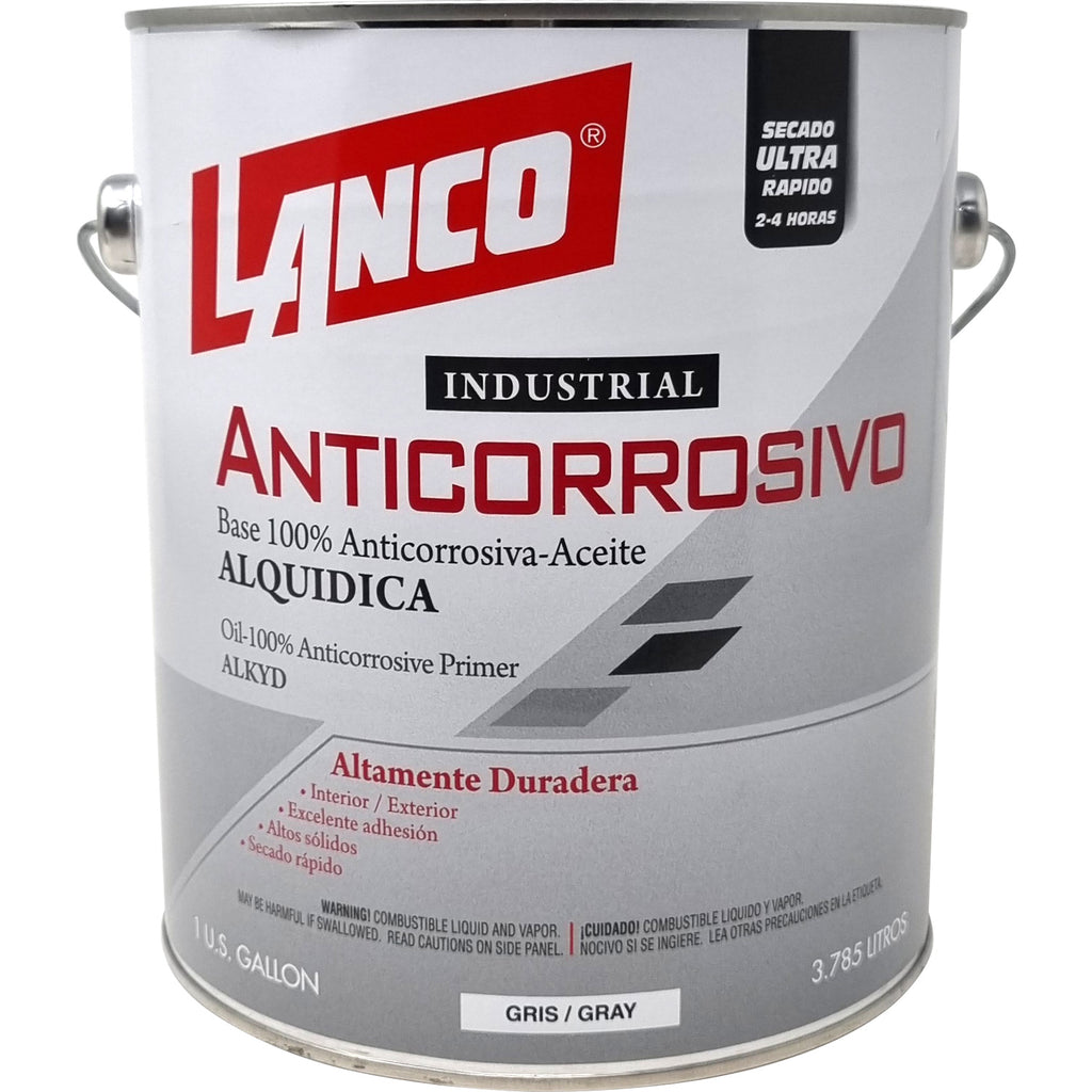 [SKUIMG]PXLNC3|PXLNC3.jpg|ANTICORROSIVO INDUSTRIAL DE SECADO ULTRA RAPIDO. COLOR GRIS. 1 GALON. ALTA DURABILIDAD.