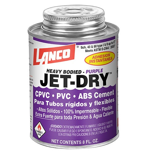 [SKUIMG]PXLNC36|PXLNC36.jpg|PEGAMENTO JET DRY PVC Y CPVC 8 OZ.