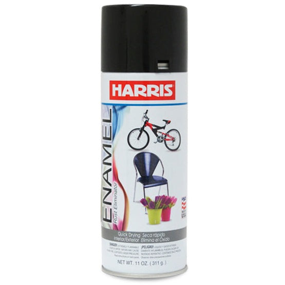[SKUIMG]PXLNC53|PXLNC53.jpg|PINTURA MULTIUSOS EN AEROSOL MATE NEGRO, 11 OZ. HARRIS