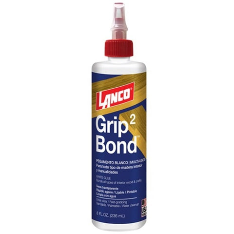 COLA BLANCA MULTIUSOS DE 8 OZ. GRIP BOND 2 LANCO