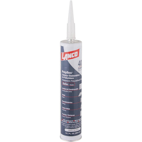 SELLADORES DE POLIURETANO DE 10 ONZAS. POLYFLEX LANCO