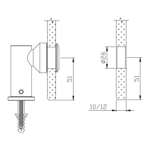 [SKUIMG]SA-CFE-SSS|SA-CFE-SSS_1.jpg|CONECTOR MURO VIDRIO