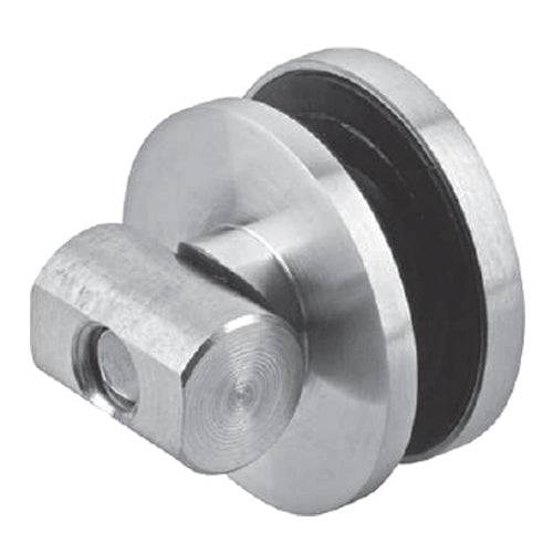 [SKUIMG]SA-IM-07|SA-IM-07_1.jpg|SOPORTE VIDRIO TUBO PARA RODAJA SLIDER CON PIN (PARA USAR CON RODAJAS S34IM). ACABADO SATIN SS304