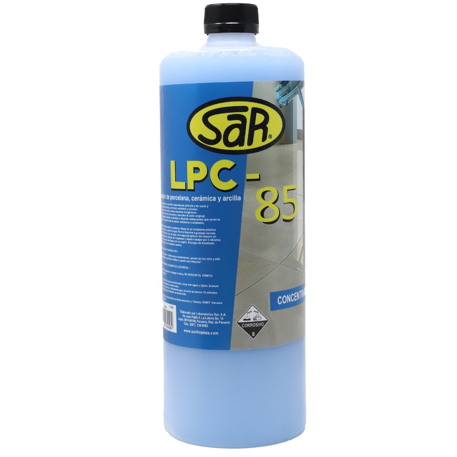 [SKUIMG]SAR03|SAR03_1773883969985_1.jpg|LIMPIADOR DESINFECTANTE LPC-85 PARA CERAMICA Y PORCELANA, 1 LITRO.