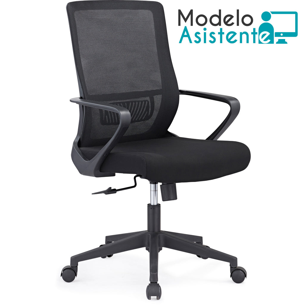 [SKUIMG]SCH-M9566|SCH-M9566_1773883654807_1.jpg|SILLA EJECUTIVA DE OFICINA MESH. MODELO ASISTENTE