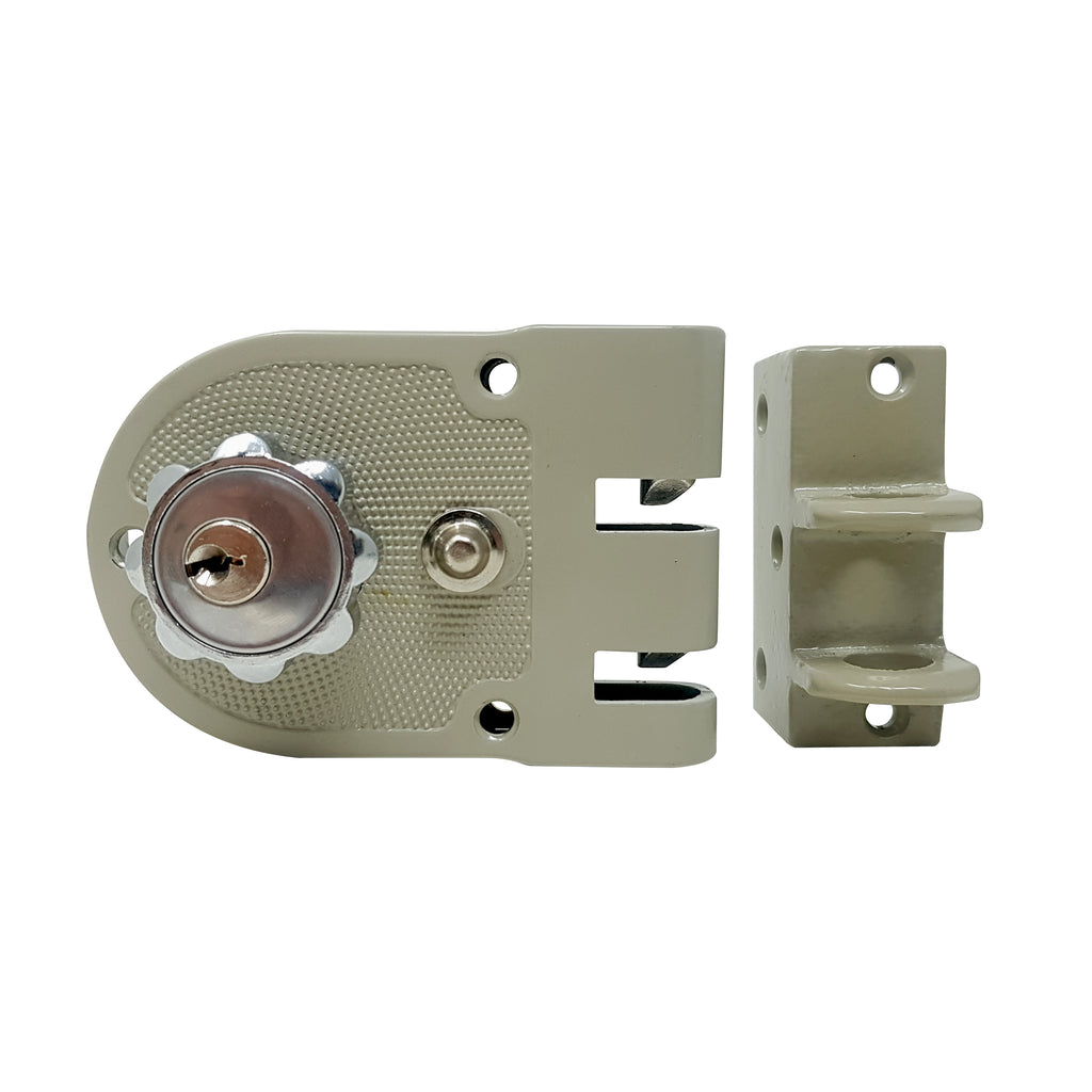 [SKUIMG]SCH214|SCH214_1773883195260_1.jpg|CERRADURA DE SOBREPONER GARRA TIGRE PUERTA METALICA PARA LADO DERECHO. NO SOLDABLE.