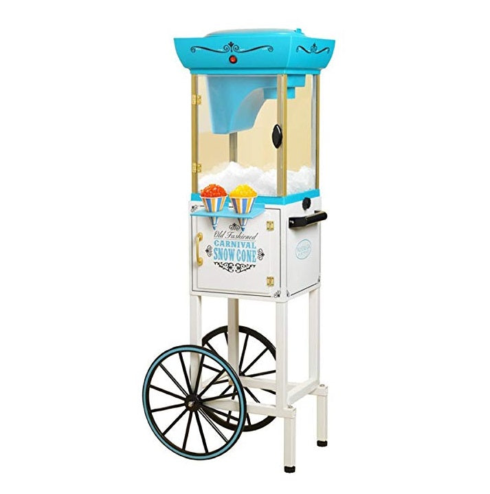 [SKUIMG]SH52|SH52.jpg|MAQUINA PARA HACER RASPADOS CON CARRITO Y RUEDAS 110V 60HTZ(1 AÑO)