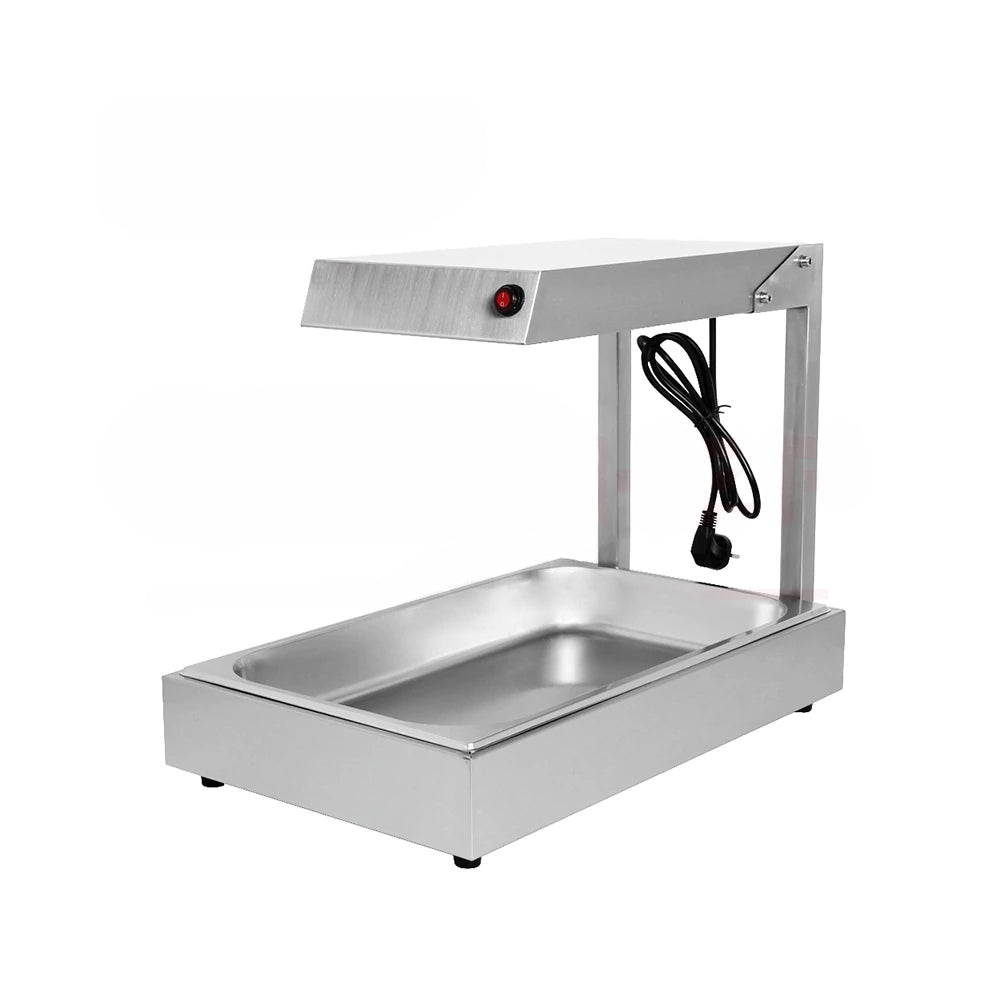 [SKUIMG]SK14|SK14.jpg|CALENTADOR DE PAPAS FRITAS INFRAROJO CON BANDEJA 1/1GN 600W. MEDIDA 565*340*420 MM. 110 60 HTZ.