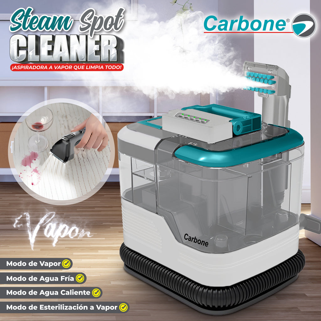 [SKUIMG]SSC001|SSC001_1773875214775_1.jpg|ASPIRADORA DE AGUA A VAPOR LIMPIEZA PROFUNDA DE MUEBLES ALFOMBRAS Y TAPICER�A PORT�TIL 1650W 120V 60