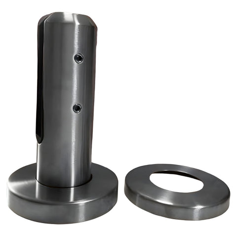 [SKUIMG]STA018|SOPORTE BASES PARA BARANDAS DE VIDRIO 10-14 MM. ACERO INOXIDABLE 304 SATINADO INCLUYE 1 TAPA DECORAT