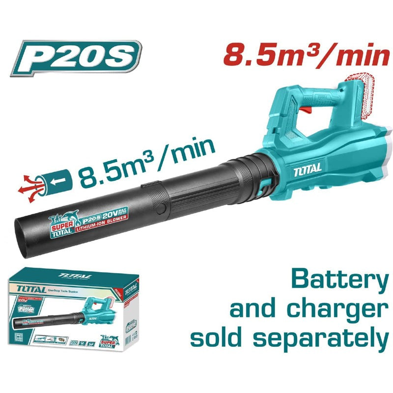 [SKUIMG]TABLI20323|TABLI20323_1.jpg|SOPLADOR DE BATER�A 20V INAL�MBRICO. NO INCLUYE BATER�A NI CARGADOR.