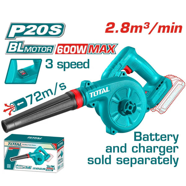 [SKUIMG]TABLI2068|TABLI2068-FRONTEND-RRc0W3Ho3gf5TamO.png|SOPLADOR INALÁMBRICO 20V 19500 RPM MOTOR SIN ESCOBILLAS. 3 VELOCIDADES. NO INCLUYE BATERÍA NI CARGAD