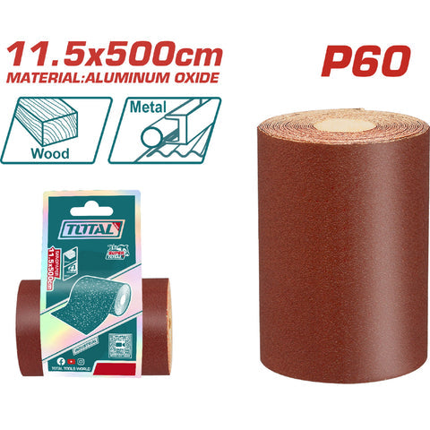 [SKUIMG]TAC06065|TAC06065.jpg|PAPELES DE LIJA 11.5 X 500CM. LIJADO METAL, MADERA,PARED, PINTURA, PLASTICO.