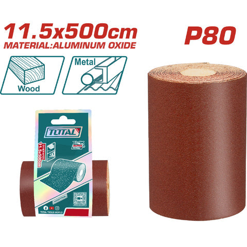 [SKUIMG]TAC08065|TAC08065_1.jpg|PAPELES DE LIJA 11.5 X 500CM. LIJADO METAL, MADERA,PARED, PINTURA, 80
