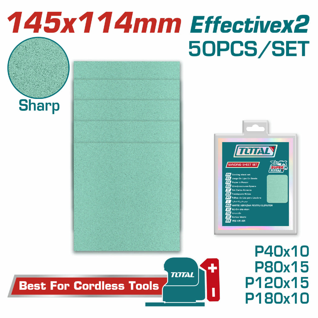 [SKUIMG]TAC145115|TAC145115_1773877303658_1.jpg|PAPELES DE LIJA 145X114MM P40, P80, P120, P180 PARA M�LTIPLES SUPERFICIES. SET DE 50 PIEZAS. LIJAS