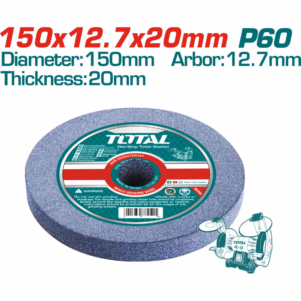 [SKUIMG]TAC1506027|TAC1506027.jpg|RUEDA ABRASIVA CIRCULAR. GRANO 60. TAMAÑO