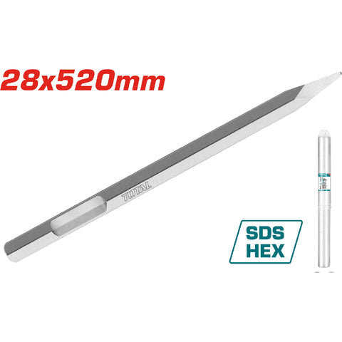 [SKUIMG]TAC15342811|CINCELES SDS HEX PUNTAS PARA DEMOLEDOR ROTOMARTILLO