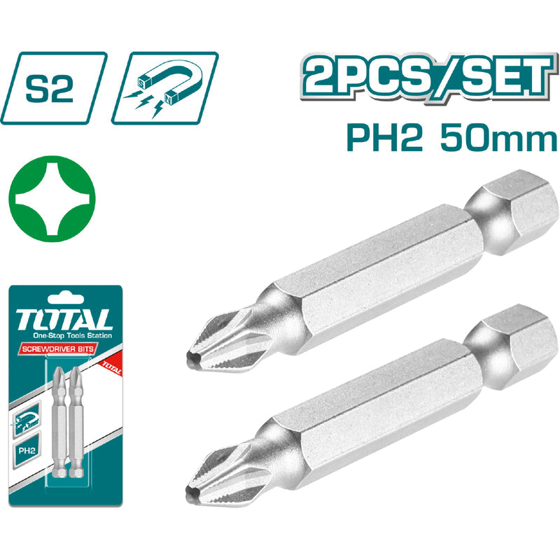[SKUIMG]TAC16PH224|TAC16PH224.jpg|PUNTAS DE DESTORNILLADOR ESTRELLA PH2.