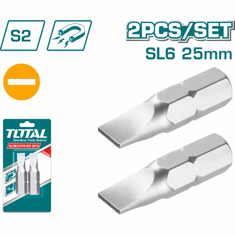 [SKUIMG]TAC16SL614|TAC16SL614.jpg|PUNTAS DE DESTORNILLADOR PLANO SL16*1.0.
