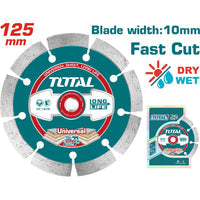 [SKUIMG]TAC2111253|DISCO DE DIAMANTE PARA CONCRETO 125(5")X22MM SEGMENTADO PARA CORTE EN SECO