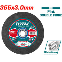 [SKUIMG]TAC2213551|DISCO DE CORTE PARA METAL PLANO 355 MM ( 14" )X 3.0MM ( 1/8" )X 25.4MM ( 1"). PARA TRONSADORA