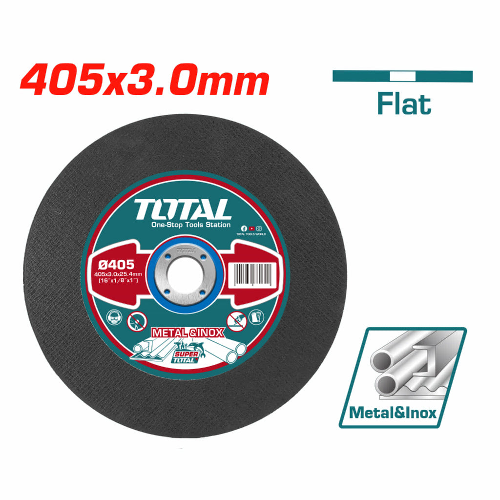 [SKUIMG]TAC2214051|TAC2214051_1773880092741_1.jpg|DISCO DE CORTE DE METAL ABRASIVO 16" 405X3.0MM DISCO DE CORTE PLANO PARA METAL