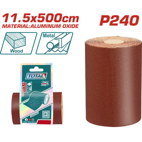 [SKUIMG]TAC24065|PAPELES DE LIJA 11.5 X 500CM. LIJADO METAL, MADERA,PARED, PINTURA, PLASTICO.