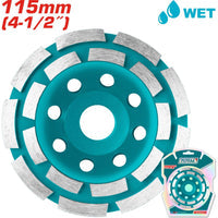 [SKUIMG]TAC2421151|DISCO DE DESBASTE PARA CONCRETO 4 1/2" 115 MM. 18