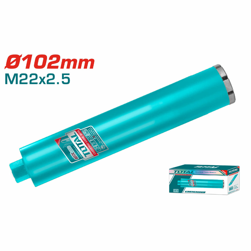 [SKUIMG]TAC2811021|TAC2811021.jpg|BROCAS SACANUCLEOS PARA PERFORAR 102MM 4" CONCRETO CON ACERO REFORZADO Y BALDOSAS