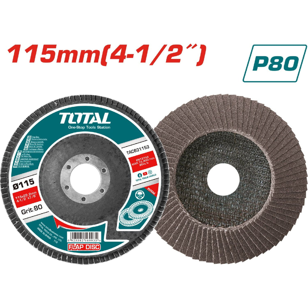 [SKUIMG]TAC631153|TAC631153.jpg|DISCOS DE LIJA TRASLAPADO FLAP DISC 80