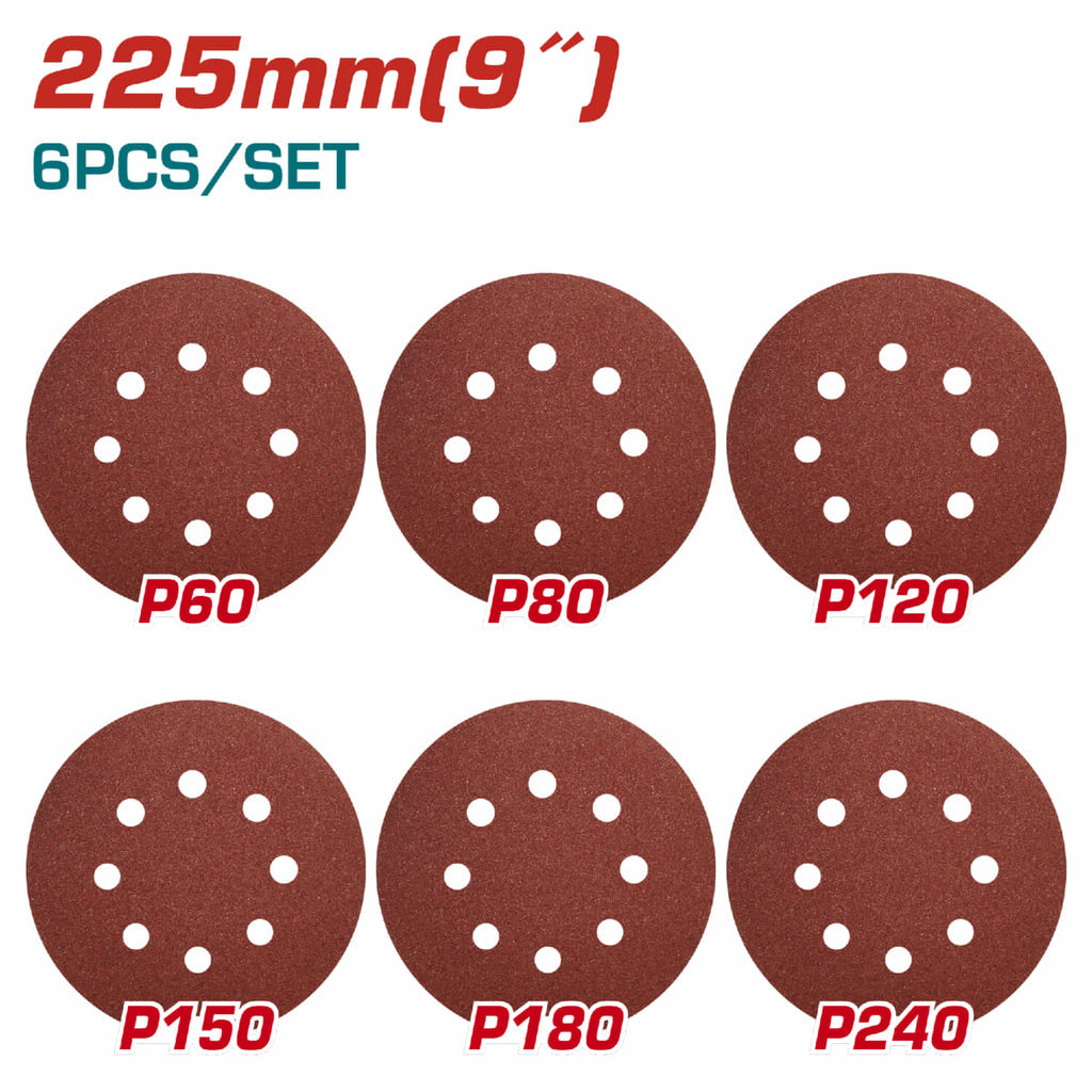 [SKUIMG]TAC732251|TAC732251_1773883996434_1.jpg|LIJA CIRCULAR PARA LIJADORA DE DRYWALL COMPATIBLE CON M�QUINA UTWS10501. 6 HOJAS. GRANOS VARIOS