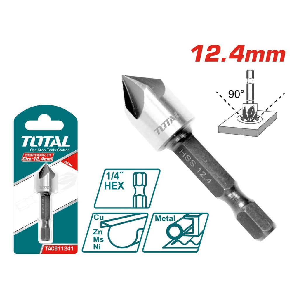 [SKUIMG]TAC811241|TAC811241_1.jpg|BROCA AVELLANADORA HSS PARA MADERA 12.4 MM (1PZ.) ACERO ALTA VELOCIDAD