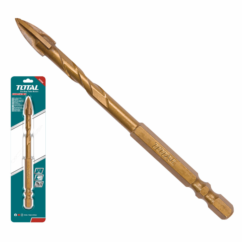 [SKUIMG]TACG211212|TACG211212_1773885388986_1.jpg|BROCA PUNTA FLECHA PARA VIDRIO Y AZULEJOS 12X87MM. CHAPADO EN TITANIO
