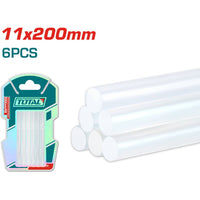 [SKUIMG]TACGT2061|JUEGO DE 6 BARRAS DE SILICON. MATERIAL: RESINA DE PETRÓLEO. DIÁMETRO: 11,2 MM. LONGITUD