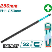 [SKUIMG]TACIM71PH1250|PUNTA DE DESTORNILLADOR DE IMPACTO PH1 250MM