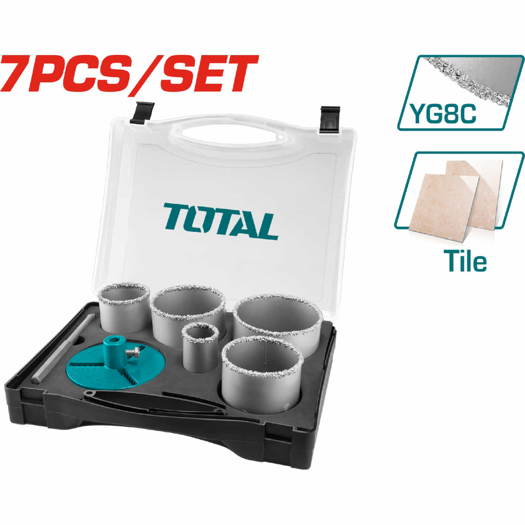 [SKUIMG]TACSH2071|TACSH2071.jpg|BROCAS DE CARBURO SACABOCADO PARA PIEDRAS Y CERÁMICAS 33 MM, 53 MM, 67 MM, 73 MM, 83 MM