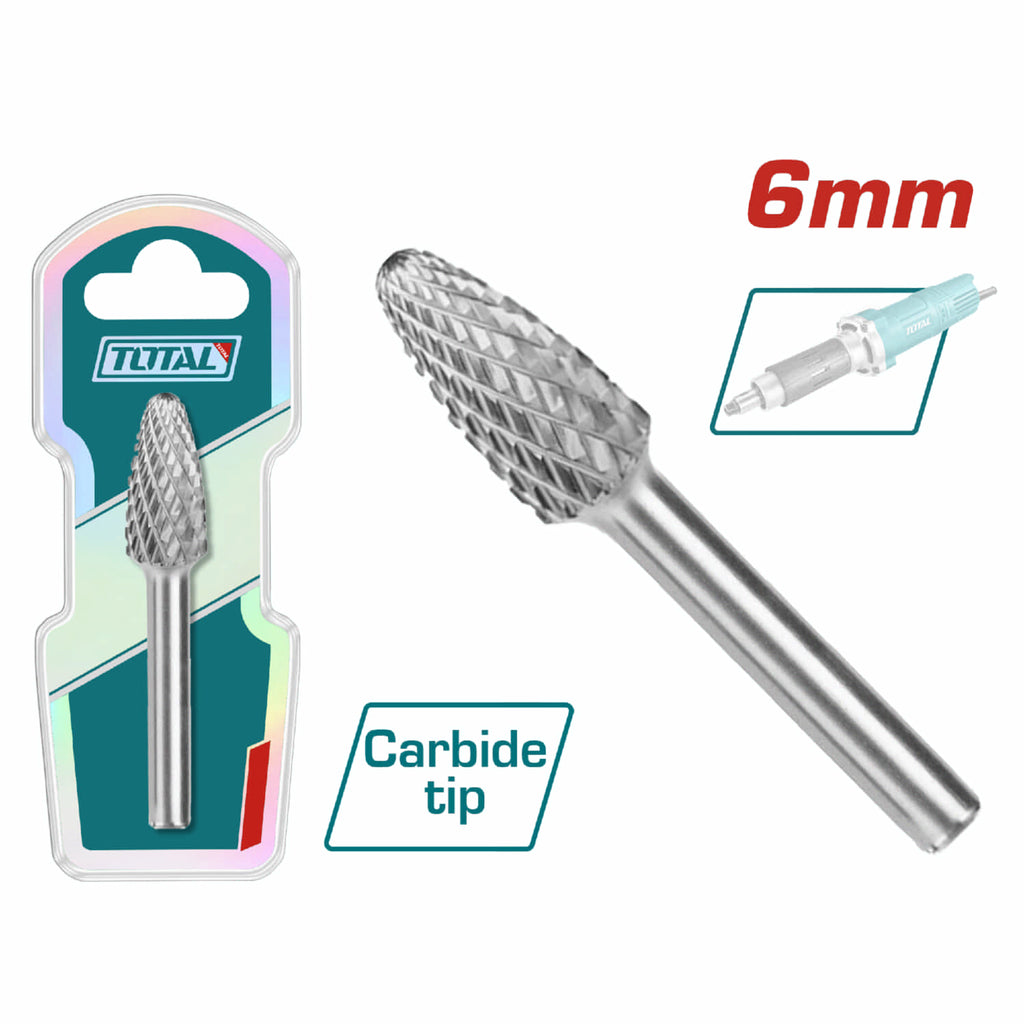 [SKUIMG]TAKC1005|TAKC1005.jpg|VÁSTAGO 6 MM. DOBLE CORTE. CABEZA 8 MM. PARA MOTORTOOL