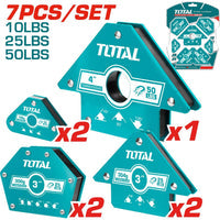 [SKUIMG]TAMWH7006|TAMWH7006_1.jpg|�NGULOS DE SOLDADURA MAGN�TICOS JUEGO DE 7 ESCUADRAS