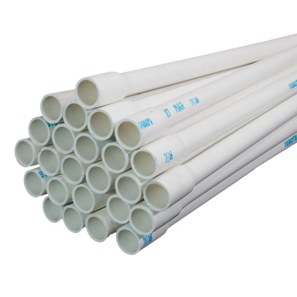 [SKUIMG]TB-040011|TB-040011.jpg|TUBOS DE PVC DE 20' DE LARGO, SCH40 CON CAMPANA.TUBOS DE PVC DE 20' DE LARGO, SCH40 CON CAMPANA.