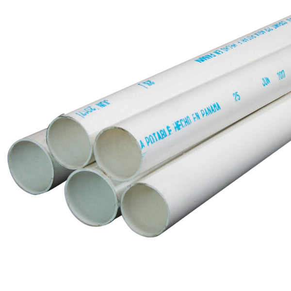[SKUIMG]TB-041109|TB-041109_1.jpg|TUBOS PVC DE 20' DE LARGO, SDR41 CON CAMPANA.