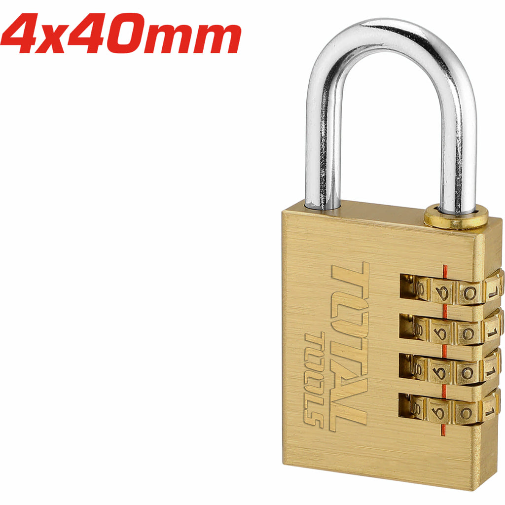 [SKUIMG]TBCK37404|TBCK37404.jpg|CANDADO COMBINADO DE LATÓN DE 4 DÍGITOS.4X40MM. COMBINACIÓN DE CONTRASEÑAS PERSONALIZADO.