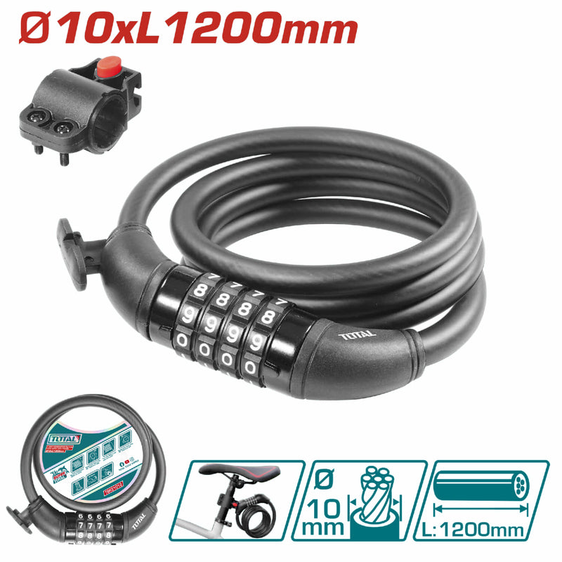 [SKUIMG]TBK21012|TBK21012.jpg|CADENA DE SEGURIDAD PARA BICICLETA