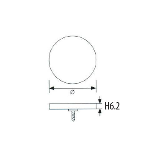 [SKUIMG]TD-04A2-25MM-POL|TD-04A2-25MM-POL_1.jpg|TAPITAS DECORATIVAS DE 25 MM.