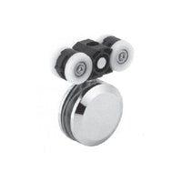 [SKUIMG]TD-8600C-1|TD-8600C-1_1.jpg|PAR RODACHINES Y ACCESORIOS BRILLANTE, PUERTA VIDRIO TEMP10-12 MM, SOPORTA 100KG. RIEL TD-8600B-4