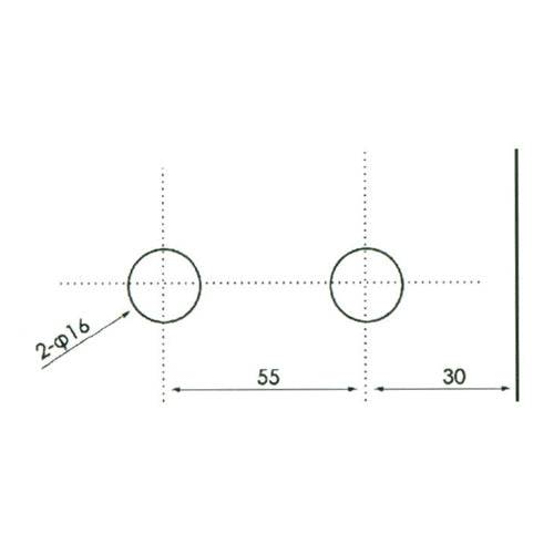 [SKUIMG]TD-8700A-9|TD-8700A-9.jpg|BISAGRA A MURO SISTEMA PLEGABL