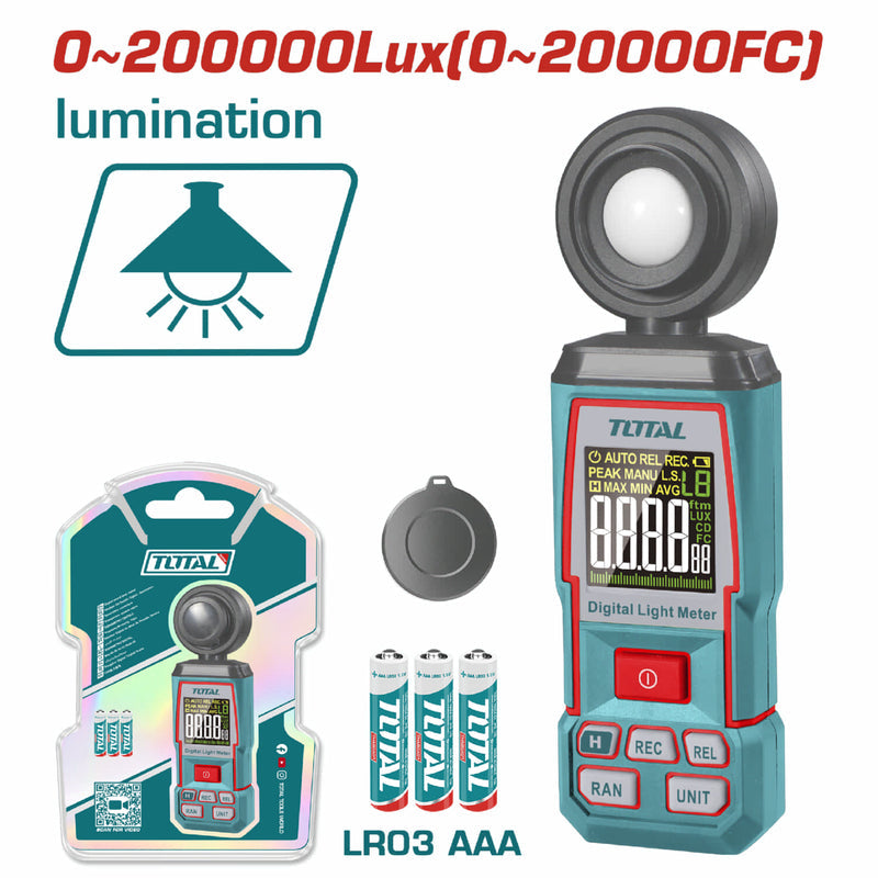 [SKUIMG]TETLU031|TETLU031.jpg|LUXÓMETRO DIGITAL 0 ~ 100,000 LUX PANTALLA LCD.