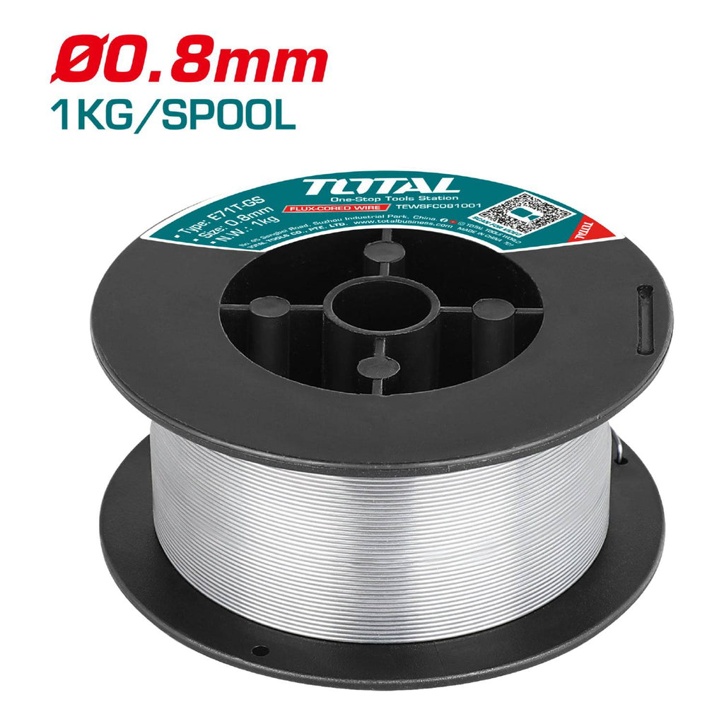 [SKUIMG]TEWSFC081001|TEWSFC081001.jpg|ROLLO ALAMBRE DE SOLDADURA MIG SIN GAS 0.8MM