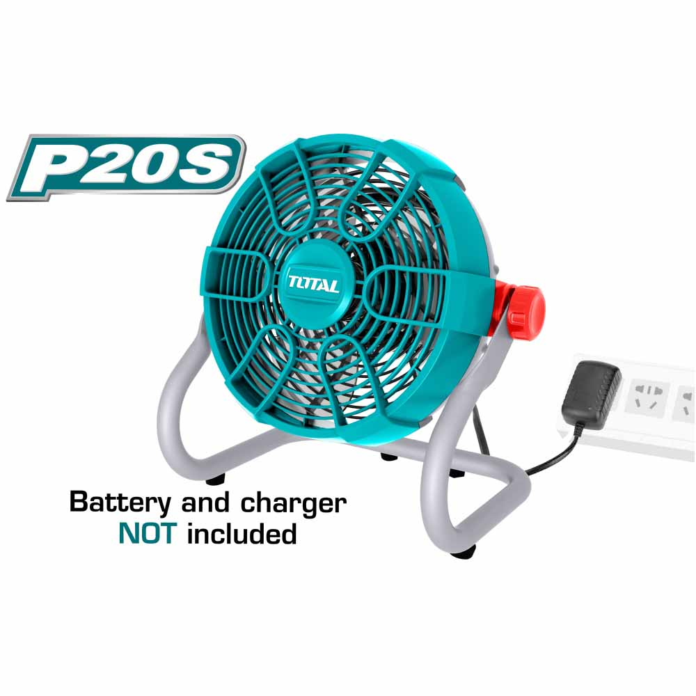 [SKUIMG]TFALI2002|TFALI2002.jpg|VENTILADOR 11" LITHIUM-ION DE BATERIA DE 20 V. NO INCLUYE BATERIA NI CARGADOR